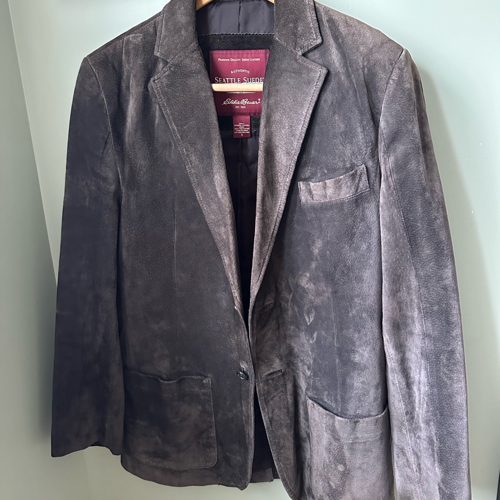 Eddie Bauer Suede jacket size Small